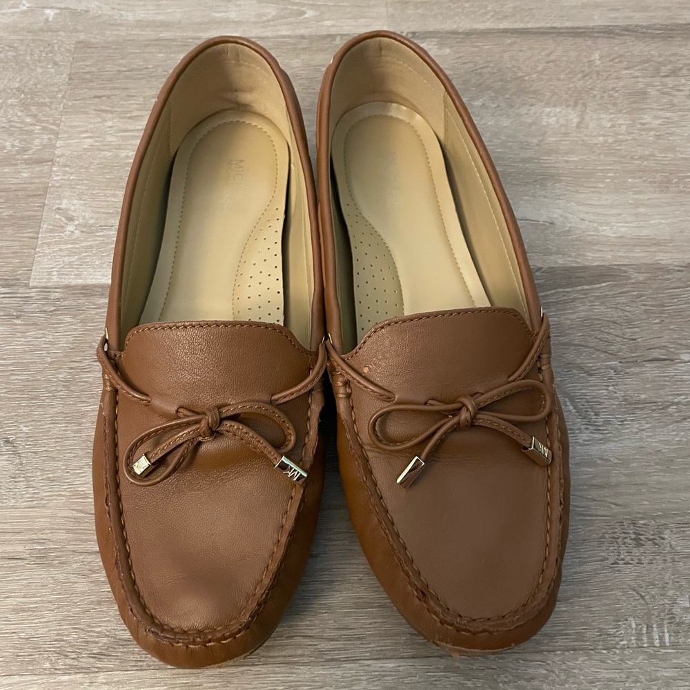 Michael Kors Brown Leather Loafers Women’s 9.5 - Used Condition